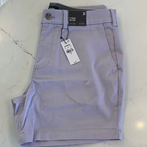 Express Lavender Stretch Mid-Rise Shorts